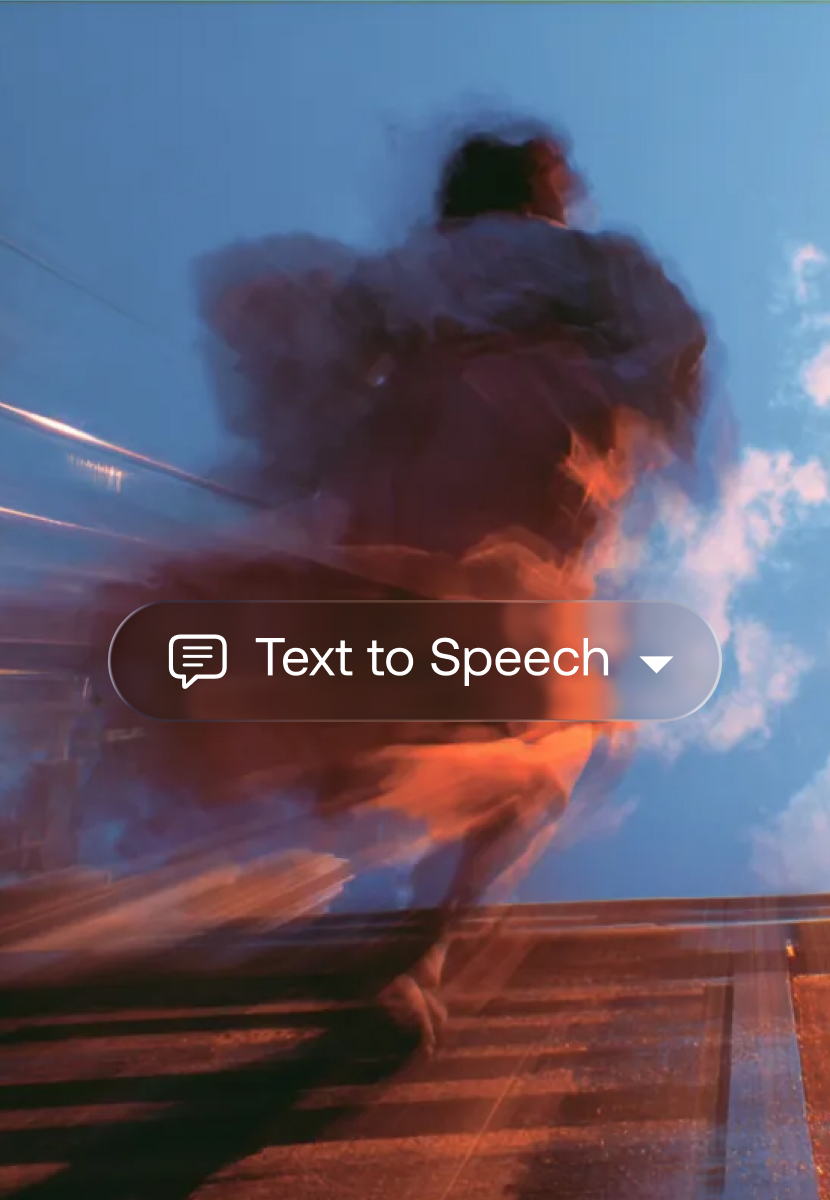 Text to speech for video creators