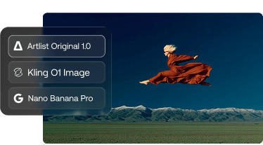 How to use Artlist's AI Image Generator - step 2