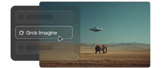 How to use Grok Imagine in Artlist - step 1